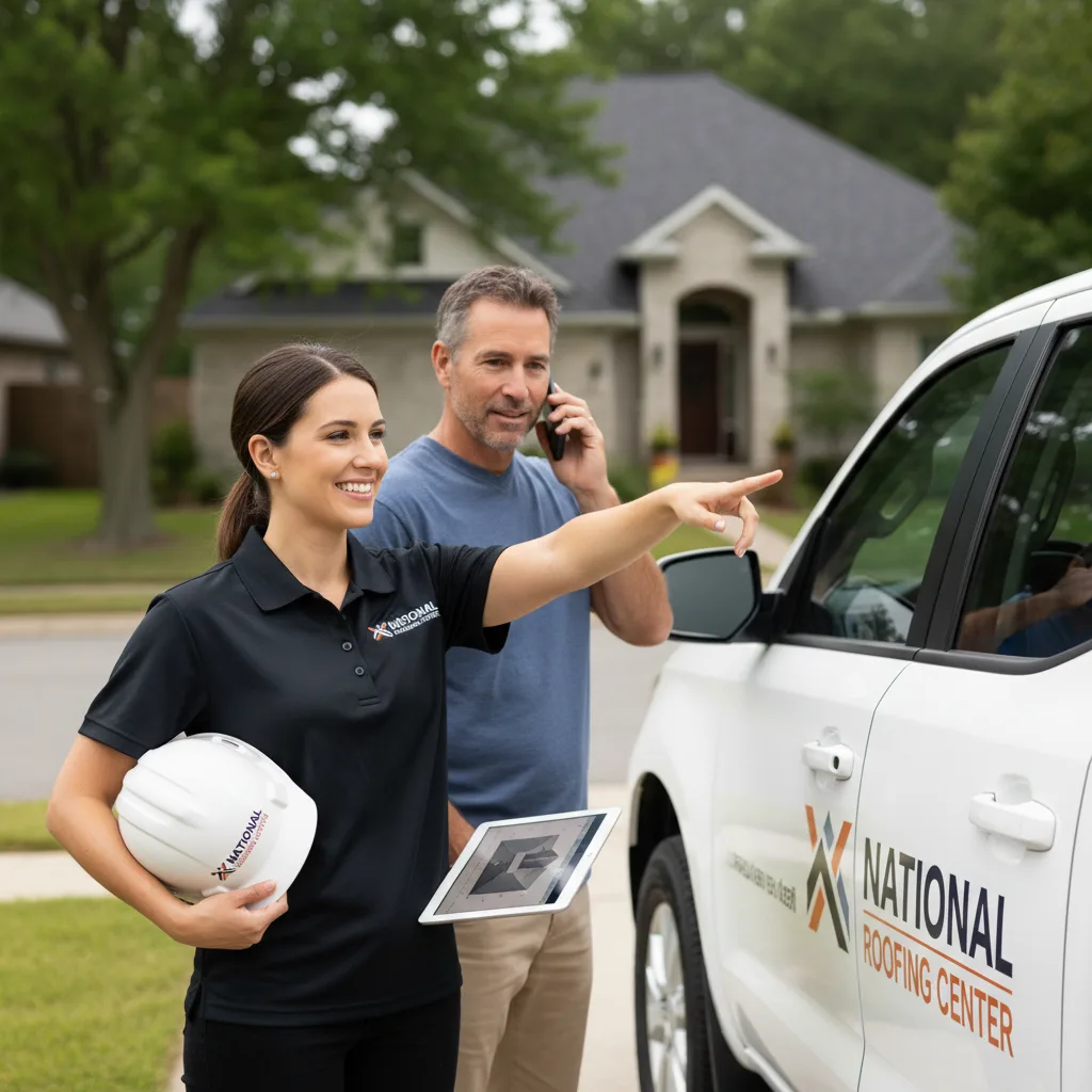 National Roofing Center customer support in Clear Lake